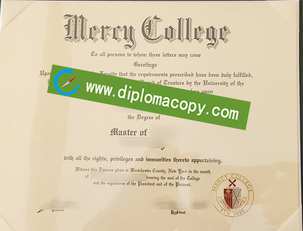 Mercy College diploma, Mercy College fake degree