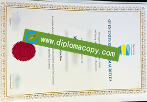 buy Open University of Mauritius fake diploma