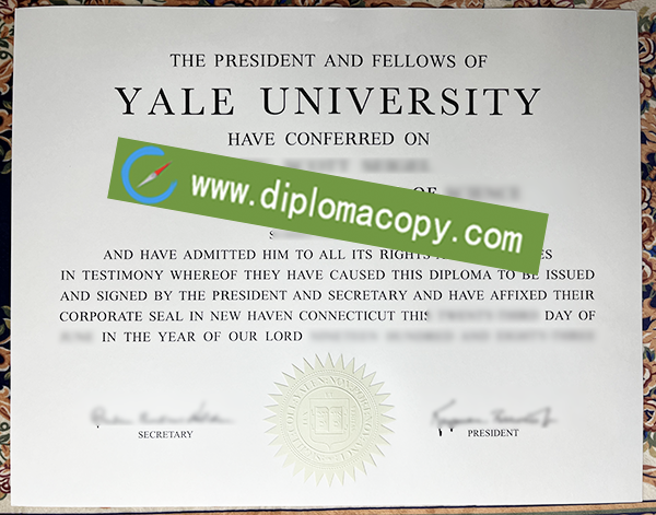 Yale University degree, buy fake diploma
