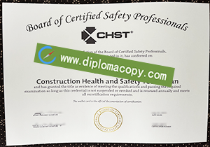 buy CHST fake certificate