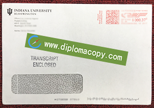 buy fake Indiana University transcript envelope