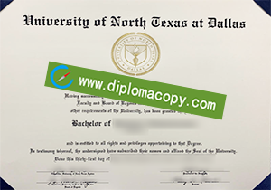 buy fake University of North Texas at Dallas diploma