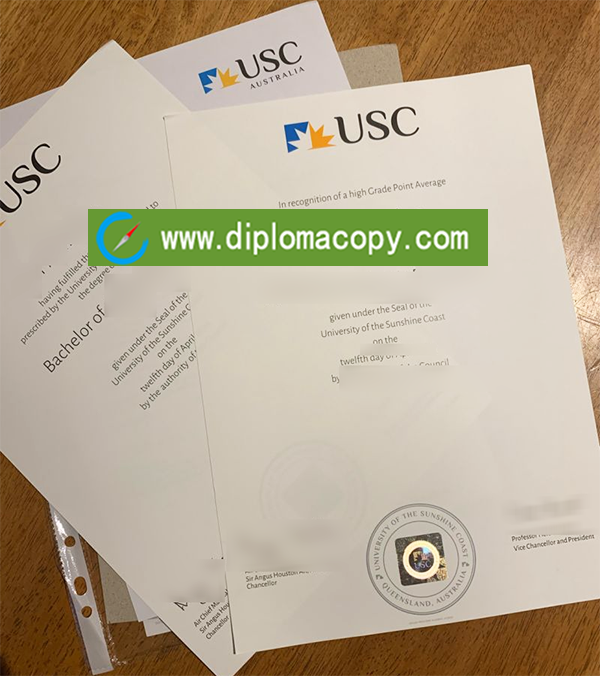 University of the Sunshine Coast diploma, UniSC fake degree