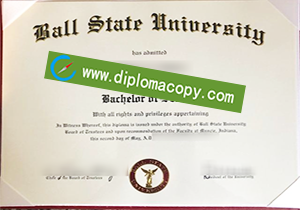 buy Ball State University fake degree