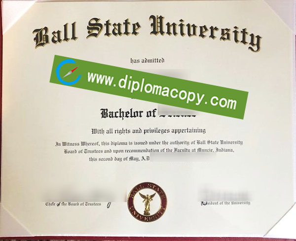 Ball State University degree, fake Ball State University diploma