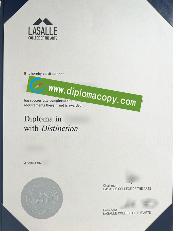 LASALLE College of the Arts degree, fake LASALLE diploma