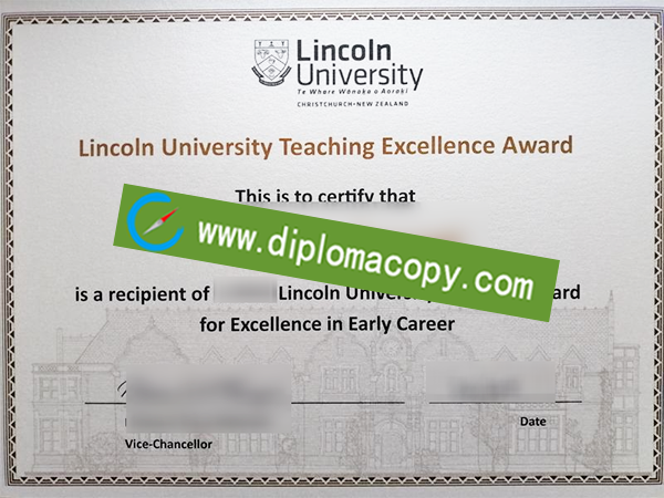 Lincoln University diploma, fake Lincoln University degree