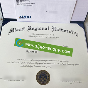 buy fake Miami Regional University degree transcript