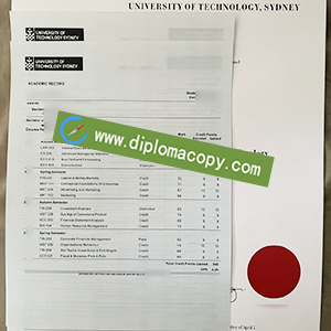 buy fake UTS diploma transcript