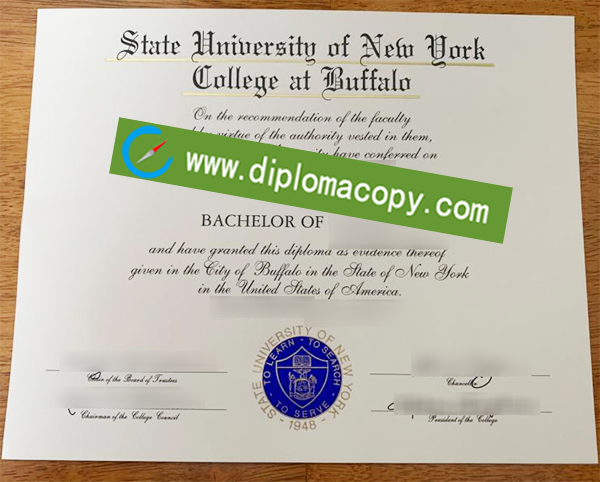 SUNY Buffalo diploma, SUNY fake degree