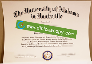 buy fake University of Alabama in Huntsville degree