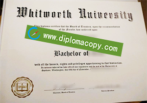 buy fake Whitworth University diploma