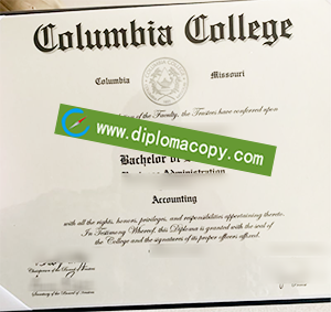 buy fake Columbia College degree