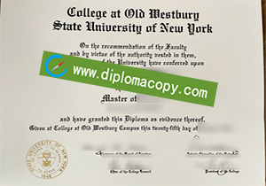 buy fake SUNY Old Westbury diploma