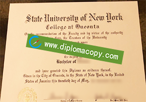 buy fake SUNY Oneonta degree
