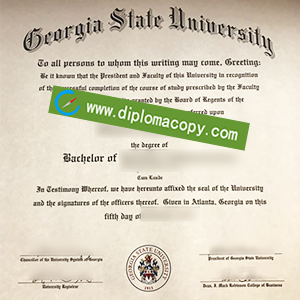 buy fake Georgia State University diploma