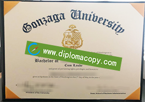 buy fake Gonzaga University diploma