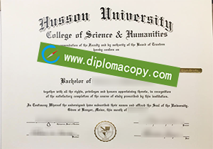 buy fake Husson University diploma