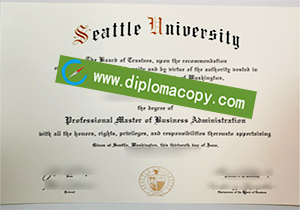 buy fake Seattle University diploma