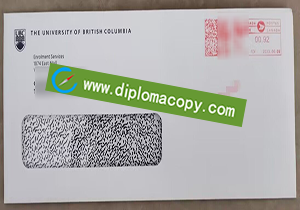 buy fake University of British Columbia transcript envelope
