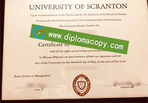 buy fake University of Scranton degree