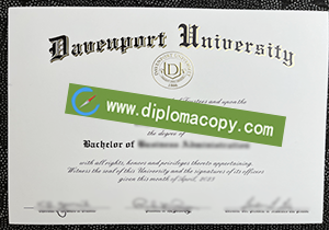 buy Davenport University fake degree