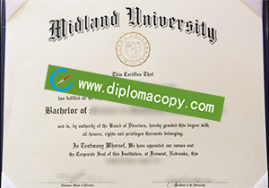 buy fake Midland College diploma
