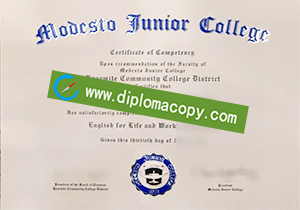 buy fake Modesto Junior College diploma
