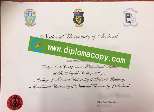 National University of Ireland diploma, NUI fake degree