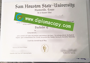 buy fake Sam Houston State University degree