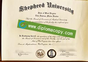buy Shepherd University fake diploma
