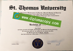 buy fake St. Thomas University degree