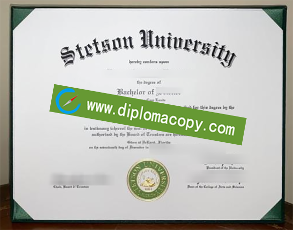 Stetson University degree, Stetson University fake diploma