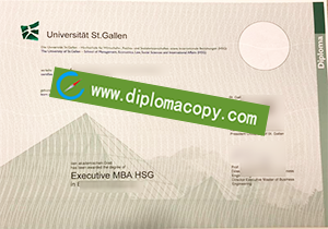 buy fake Universität St. Gallen diploma