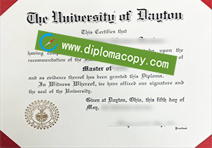 buy fake University of Dayton diploma