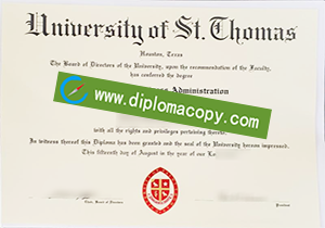 buy fake University of St. Thomas diploma
