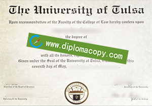 buy fake University of Tulsa diploma