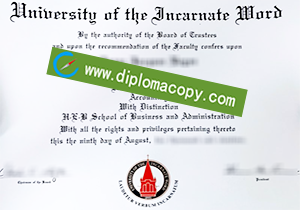 buy fake University of the Incarnate Word diploma
