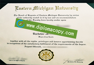 buy fake Eastern Michigan University diploma