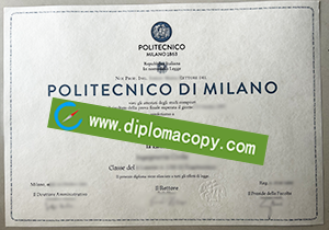 buy fake Politecnico di Milano diploma