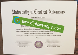 buy fake University of Central Arkansas degree