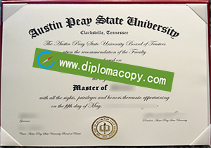 buy fake Austin Peay State University diploma