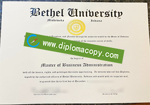 buy Bethel University fake degree
