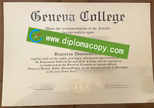 buy Geneva College fake diploma