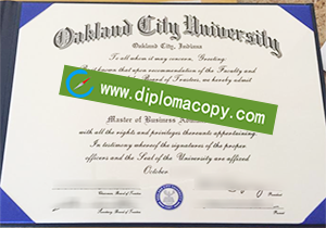 buy Oakland City University fake degree