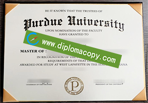 buy fake Purdue University diploma