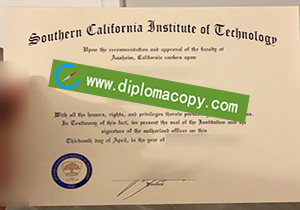 buy fake Southern California Institute of Technology degree
