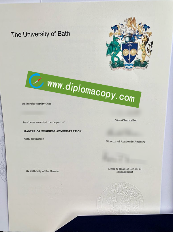 University of Bath degree, University of Bath diploma