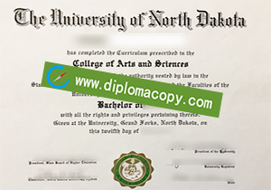 buy fake University of North Dakota diploma