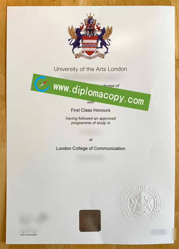 UAL diploma, University of the Arts London degree